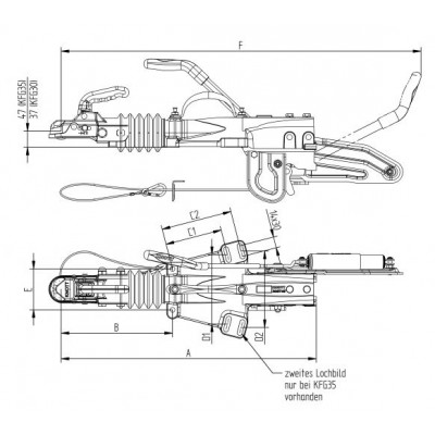 KNOTT FRENLİ KAPLİN 2700-3500 KG V MODEL