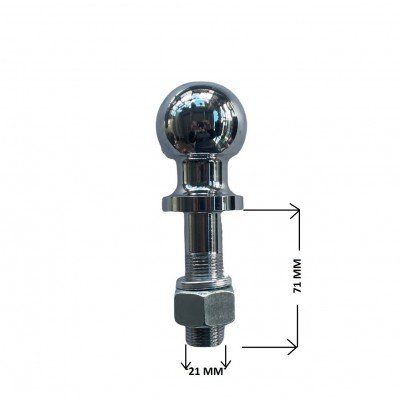 KNOTT RÖMORK TOPUZU 50 MM 5000 LBS