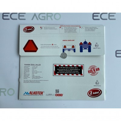 TRAKTÖR-RÖMORK BÜYÜK ÜÇGEN REFLEKTÖR